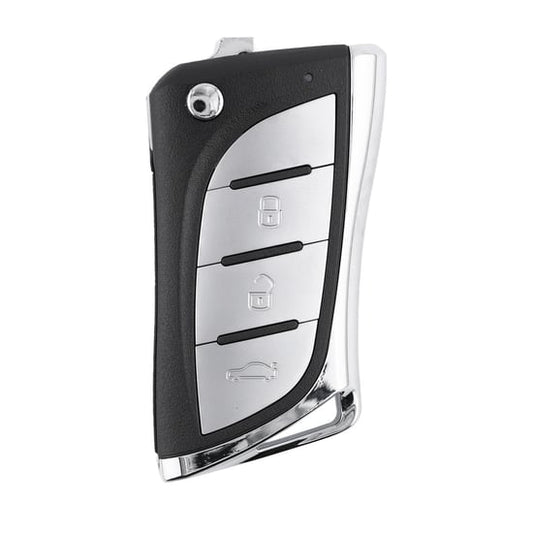مفتاح كي دي العالمي القابل للطي مع 3 أزرار لسيارة لكزس من النوع B24-3