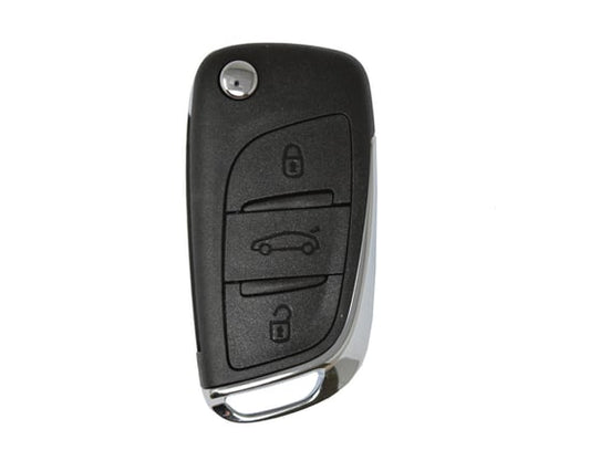 Citroen Genuine Flip Remote Key 3 أزرار 434MHz باقة PCF7936
