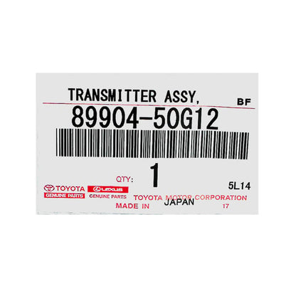 لكزس LS460 2010-2012 مفتاح ذكي أصلي 433 ميجا هرتز 89904-50G13