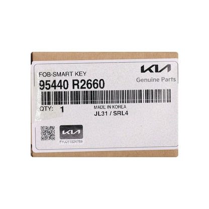 مفتاح ريموت ذكي أصلي لسيارة كيا سبورتاج 2024، 3 أزرار، 433 ميجاهرتز، 95440-R2660