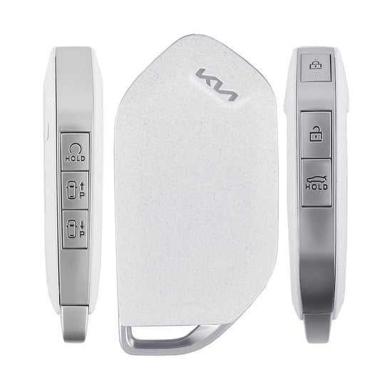 مفتاح ريموت ذكي أصلي لسيارة كيا EV4 موديل 2026، 3 أزرار + زر واحد، تردد 433 ميجاهرتز، 95440-EZ700