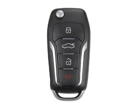 Xhorse VVDI Key Tool VVDI2 Flip Remote Key 3+1 أزرار Ford Style XEFO01EN