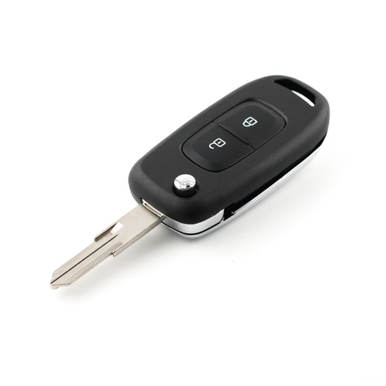 REN Dacia Logan 2 Flip Remote Key 2 أزرار 433MHz PCF7961M Transponder FCC ID: CWTWB1G767