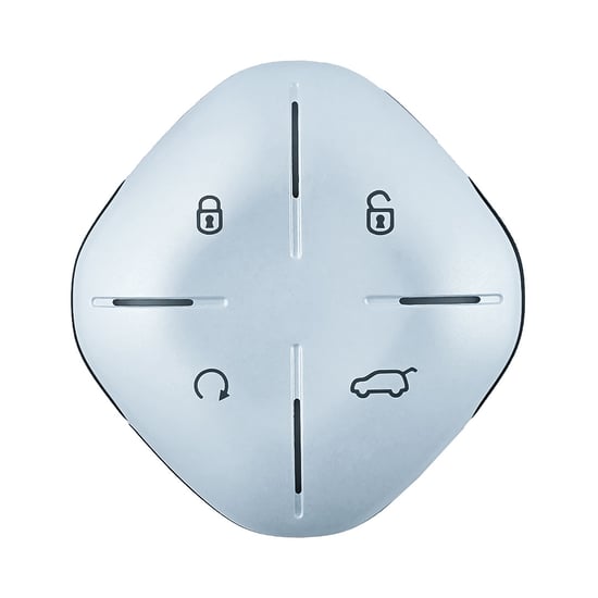 مفتاح جيتور الأصلي الذكي عن بعد بأربعة أزرار وتردد 433 ميجاهرتز، لون أزرق