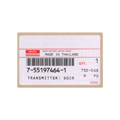 مفتاح ريموت ذكي أصلي من إيسوزو، زرين، تردد 433 ميجاهرتز، 7-55197464-1