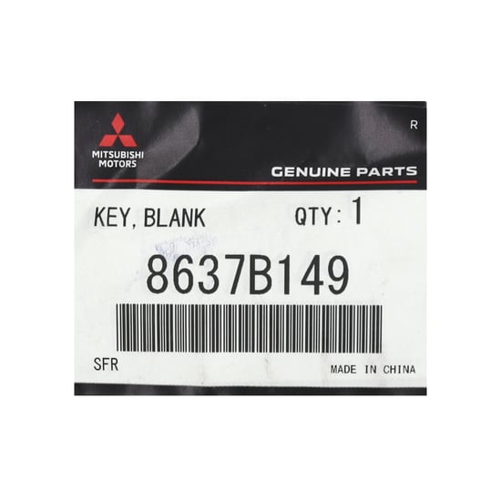 ريموت ميتسوبيشي أوتلاندر 2022 أصلي ذكي 3 أزرار تردد 433 ميجا هرتز 8637B149 / 8637C252