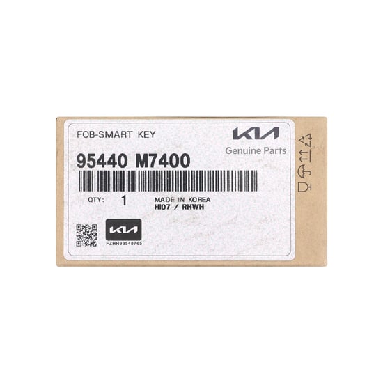 مفتاح ريموت ذكي أصلي لسيارة كيا سيراتو 2023، 3 أزرار، 433 ميجاهرتز، 95440-M7400