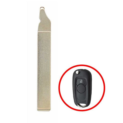 Opel Astra K HU100 Flip Remote Key Blade