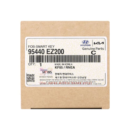 مفتاح ريموت ذكي أصلي لسيارة كيا EV4 موديل 2025، 4 أزرار + 1، تردد 433 ميجاهرتز، 95440-EZ200