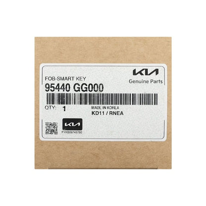 مفتاح ريموت ذكي أصلي لسيارة كيا K4 موديل 2025، 4 أزرار + 1، تردد 433 ميجاهرتز، 95440-GG000