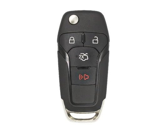 Ford Fusion Flip Remote Key 3 + 1 زر 315 ميجا هرتز HU101 بليد