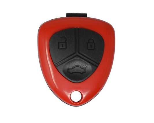 Keydiy KD Universal Remote Key 3 أزرار نوع فيراري لون أحمر B17-3