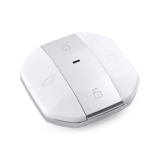 مفتاح ريموت ذكي أصلي جيتور T1 موديل 2025 بأربعة أزرار بتردد 433 ميجاهرتز باللون الأبيض