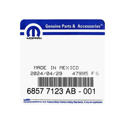 مفتاح ريموت ذكي أصلي لسيارة جيب جراند شيروكي 2024، 2+1 زر، تردد 433 ميجاهرتز، 68577123AB