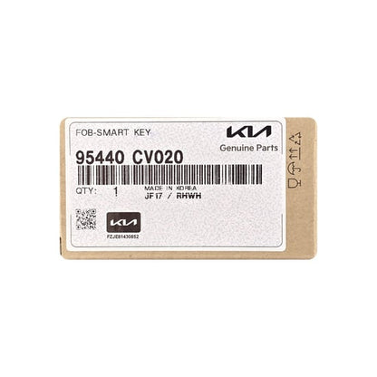 مفتاح ريموت ذكي أصلي لسيارة كيا EV6 موديل 2023 مزود بـ 3 أزرار و1 تردد 433 ميجا هرتز 95440-CV020