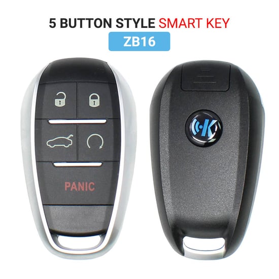 KeyDiy KD Universal Smart Remote Key 4 + 1 زر نوع Alfa Romeo ZB16