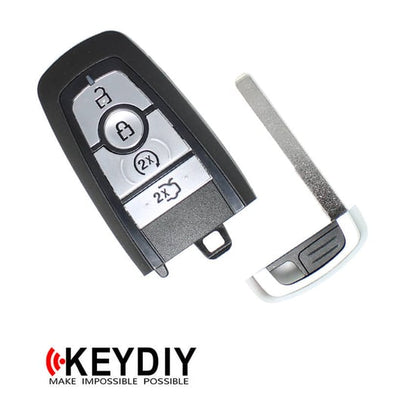 Keydiy KD Universal Smart Remote Key 4 أزرار Ford Type ZB21-4