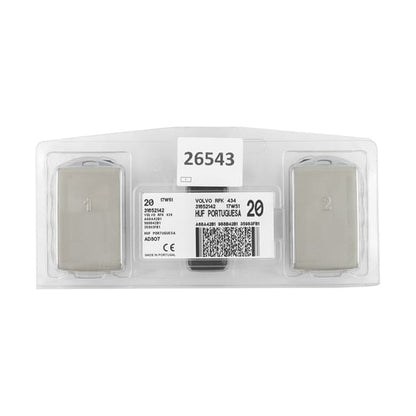 مفتاح فولفو الذكي الأصلي عن بُعد بأربعة أزرار بتردد 434 ميجاهرتز، رقم 31652142