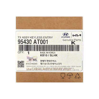 مفتاح ريموت أصلي لسيارة كيا نيرو 2025، 3 أزرار + زر واحد، تردد 433 ميجاهرتز، 95430-AT001