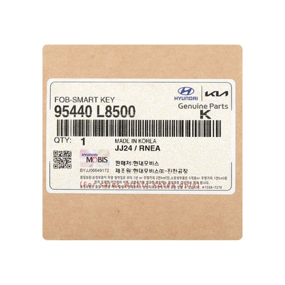 مفتاح ريموت ذكي أصلي لسيارة كيا 2024، 6 أزرار + زر واحد، تردد 433 ميجاهرتز، 95440-L8500