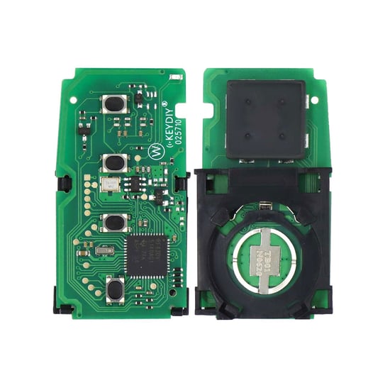 KeyDiy KD TB01-4 Toyota Lexus Universal Smart Remote Key 3 + 1 أزرار مع 8A باقة