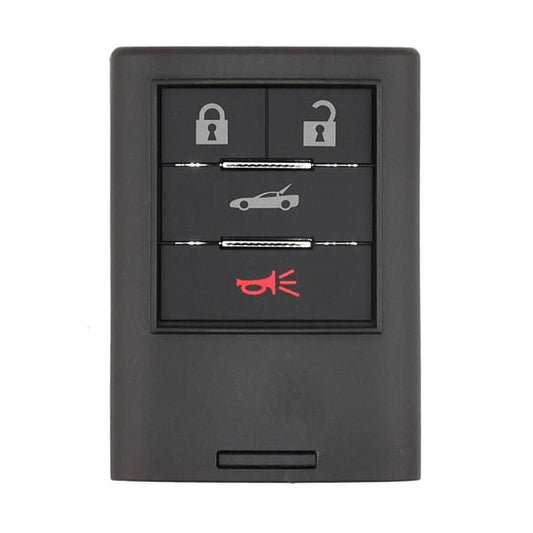 مفتاح ريموت ذكي أصلي لسيارة شيفروليه كورفيت 2008-2013، 3 أزرار + زر واحد، تردد 433 ميجاهرتز، 25926481