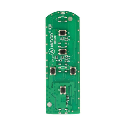 مفتاح لوحة دارات مطبوعة ذكي عالمي KD من Keydiy، 4+1 زر، نوع Mazda ZB44-5