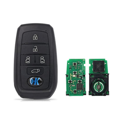 KeyDiy KD TB01-5 Toyota Lexus Universal Smart Remote Key 5 أزرار مع 8A باقة