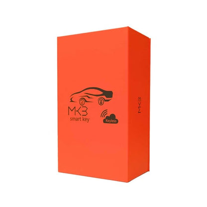 نسخة ترقية LCD مجموعة مفاتيح التحكم عن بعد الذكية العالمية المعدلة لجميع سيارات BMW بدون مفتاح باللون الأزرق