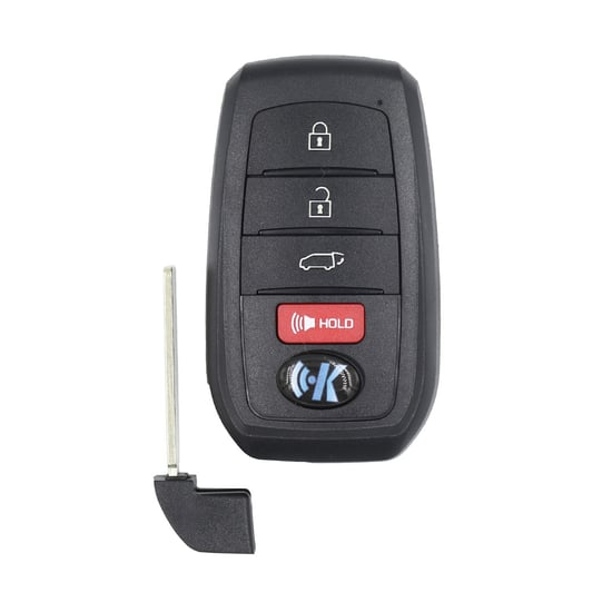 KeyDiy KD TB01-4 Toyota Lexus Universal Smart Remote Key 3 + 1 أزرار مع 8A باقة