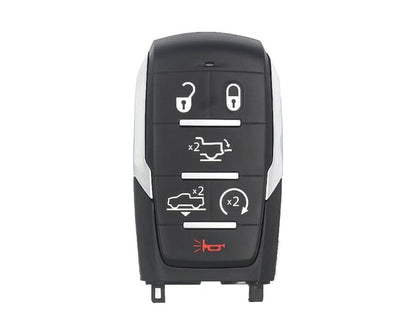 مفتاح ريموت ذكي أصلي لسيارة دودج رام 2019-2024، 6 أزرار، 433 ميجاهرتز، 68584156AA