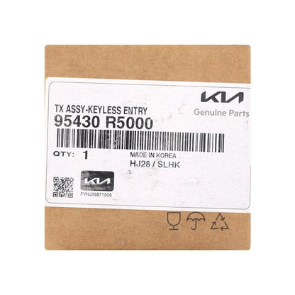 مفتاح ريموت أصلي قابل للطي لسيارة كيا سورينتو 2021، 2+1 زر، تردد 433 ميجاهرتز، 95430-R5000