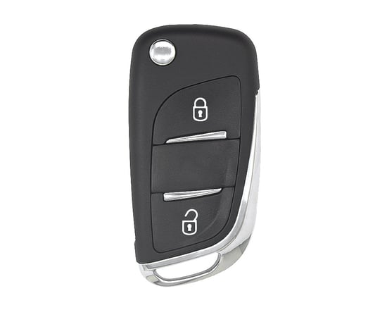 Keydiy KD Universal Flip Remote Key 2 أزرار PSA نوع NB11-2 PCF