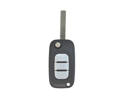 Renault Fluence Megane 3 Flip Remote Key 3 أزرار 433MHz PCF7961A باقة