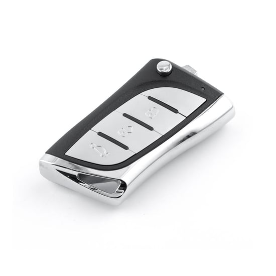 مفتاح كي دي العالمي القابل للطي مع 3 أزرار لسيارة لكزس من النوع B24-3