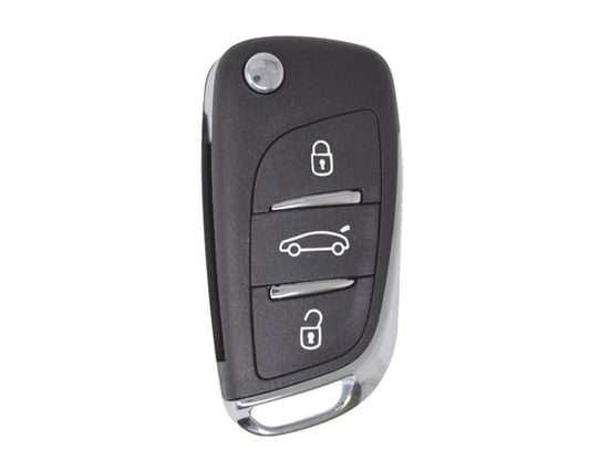 Citroen DS Original Flip Remote Key 3 زر 433MHz PCF7936 باقة