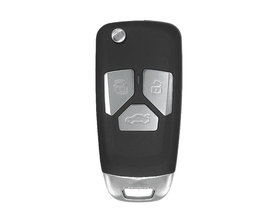 وجهاً لوجه Universal Flip Remote Key 3 أزرار 433MHz نوع أودي الجديد