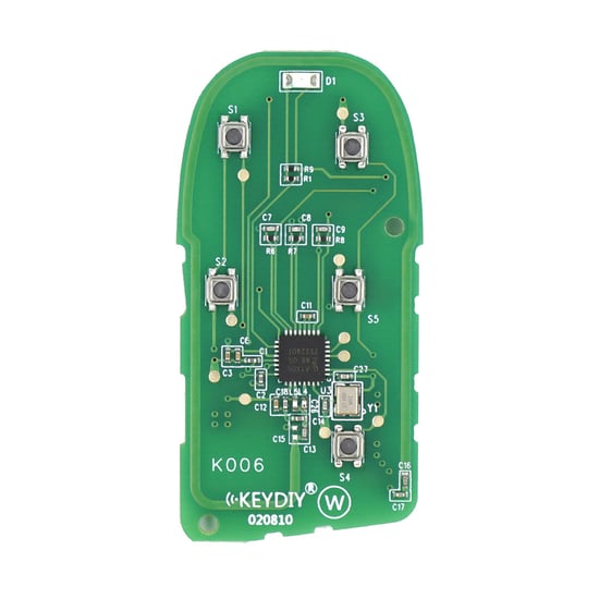 Keydiy KD Universal Smart Key PCB 5 أزرار مازيراتي نوع ZB13