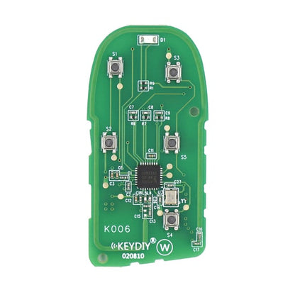Keydiy KD Universal Smart Key PCB 5 أزرار مازيراتي نوع ZB13