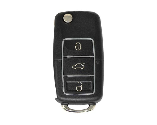 وجها لوجه Universal Copier Flip Remote Key 3 أزرار 315MHz VW Chrome Type RD264