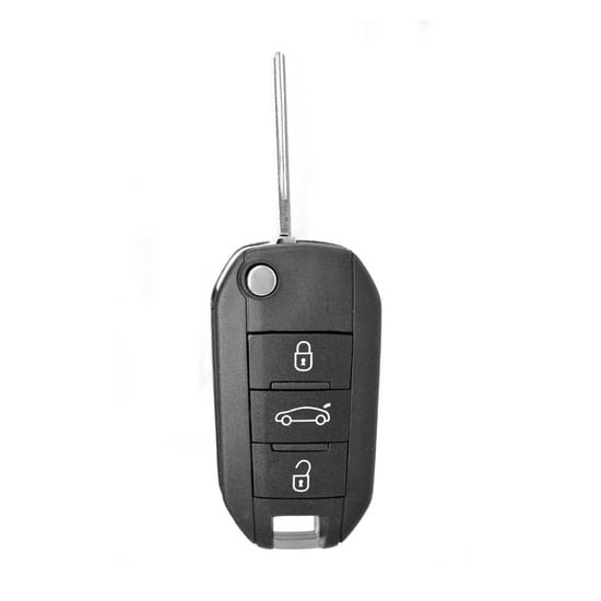 بيجو 301508 Citroen C-Elysee C4-Cactus Flip Remote Key 433MHz 3 Buttons FCC ID: 9807343377 / 2013DJ0113