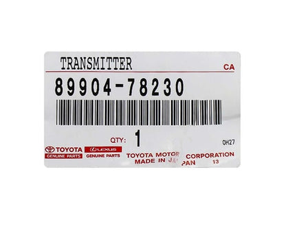 لكزس NX200 2015-2020 مفتاح بعيد ذكي أصلي 312/313 ميجا هرتز 89904-78230