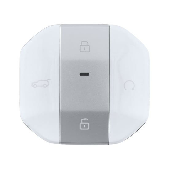 مفتاح ريموت ذكي أصلي جيتور T1 موديل 2025 بأربعة أزرار بتردد 433 ميجاهرتز باللون الأبيض