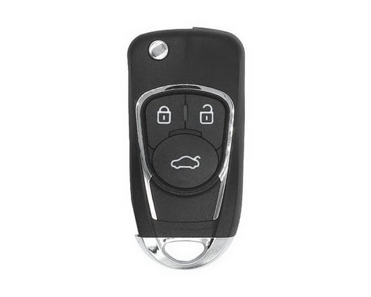 Keydiy KD Universal Flip Remote Key 3 أزرار Buick Type NB22-3 PCF