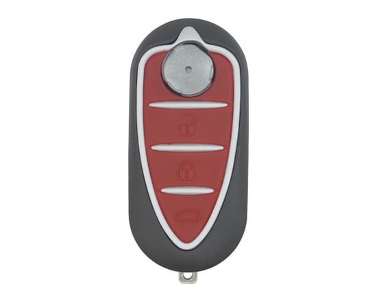 Alfa Romeo 500L Giulietta Flip Remote Key 3 أزرار 433MHz PCF7946 Transponder M.Marelli BSI Type