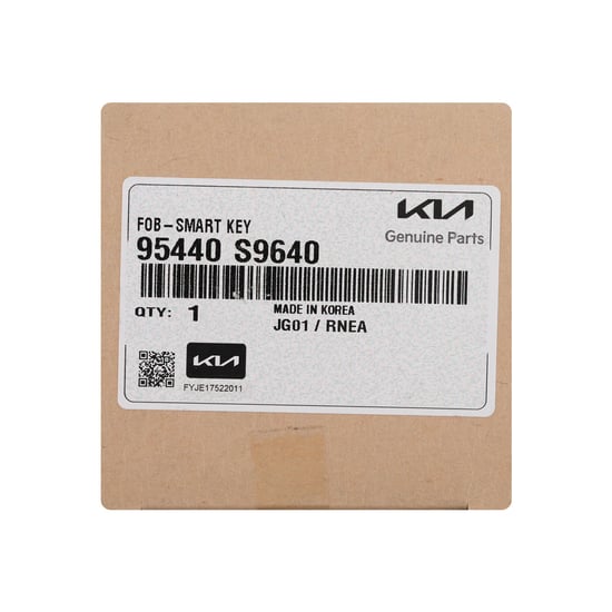 مفتاح ريموت ذكي أصلي لسيارة كيا تيلورايد 2024، 4 أزرار + 1، تردد 433 ميجاهرتز، 95440-S9640