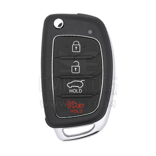 مفتاح ريموت عالمي قابل للطي من Xhorse بثلاثة أزرار + زر واحد من طراز Hyundai XNHY03EN