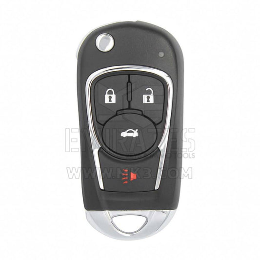 Xhorse VVDI أداة رئيسية VVDI2 سلك الوجه مفتاح بعيد 3 + 1 زر بويك ستايل XKBU02EN
