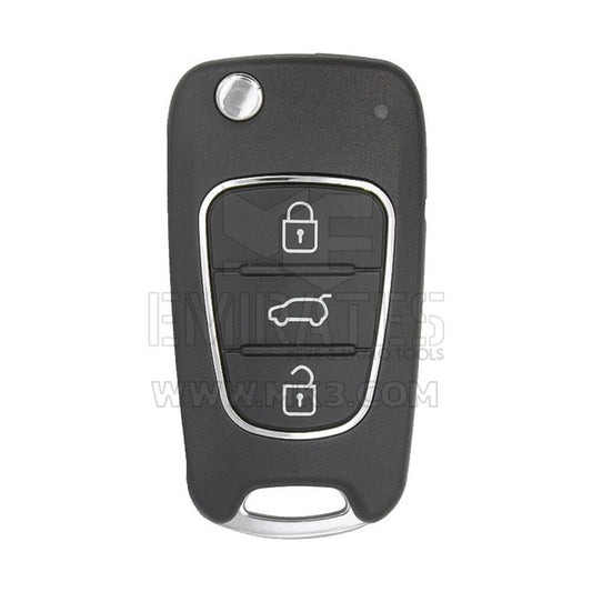 Xhorse VVDI مفتاح VVDI2 أداة لاسلكية فليب مفتاح بعيد 3 أزرار كيا هيونداي سكين نمط XNHY02EN