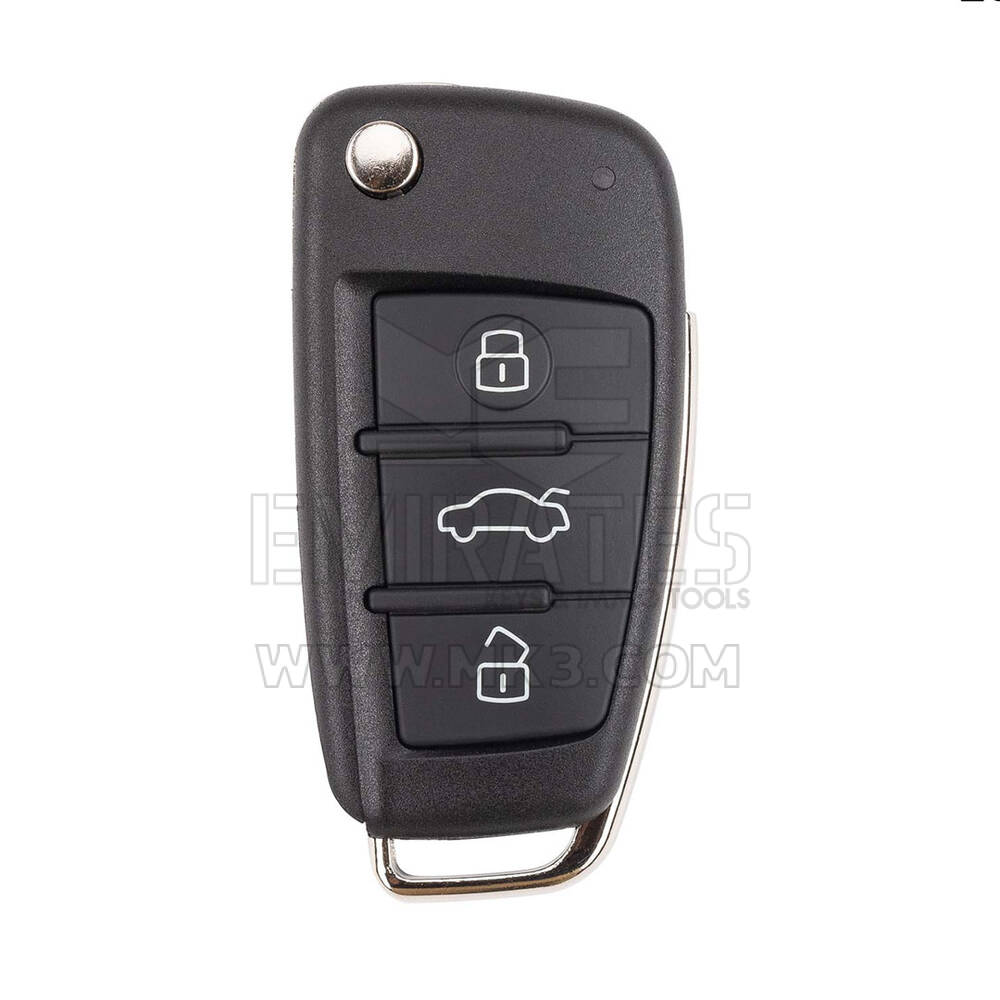 مفتاح Xhorse VVDI Key Tool VVDI2 Wire Flip Remote Key 3 Button Audi Type XKA620EN